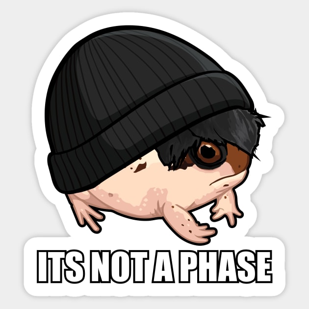 It's Not A Phase Sticker by Gnar International